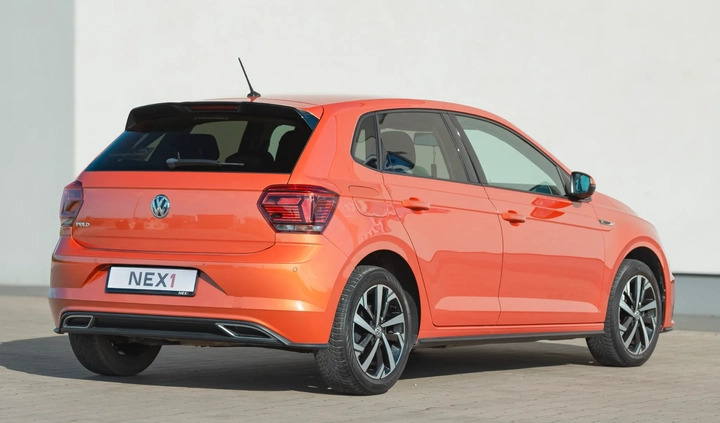 Volkswagen Polo cena 54000 przebieg: 63000, rok produkcji 2018 z Miastko małe 137